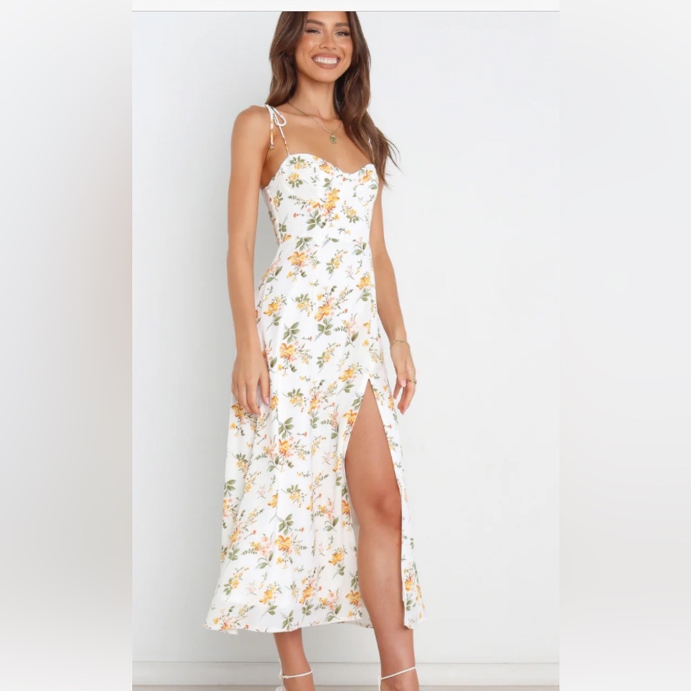 Petal and Pup Floral Dress - Never Worn